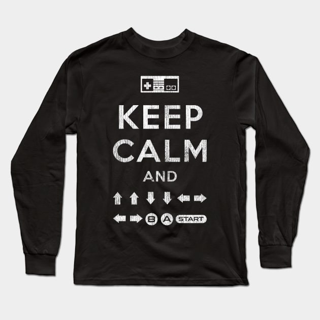 Keep Calm I Have The Cheat For 30 Lives ✅ Long Sleeve T-Shirt by Sachpica